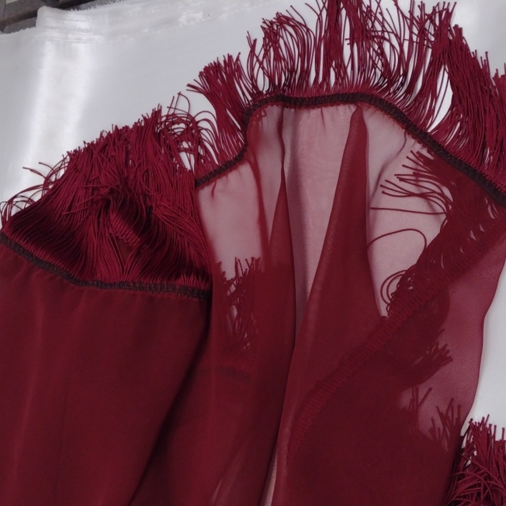 Dance Veil with Fringe